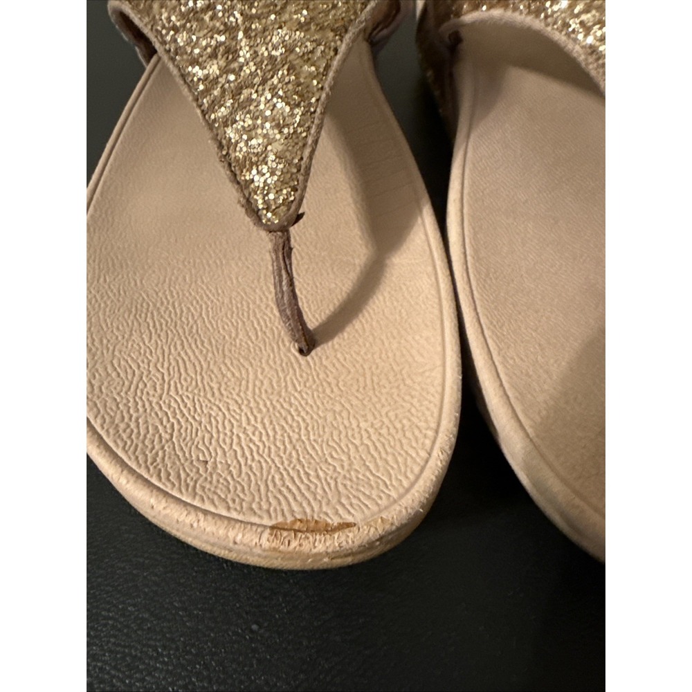 Fit Flop Women's 10 Pink With Glitter Accent